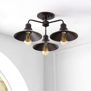 Gilbert 18.5" Iron Industrial LED Pendant