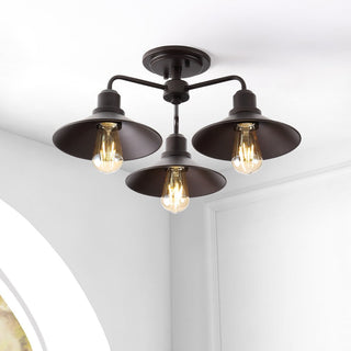 Gilbert 18.5" Iron Industrial LED Pendant