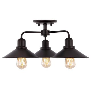 Gilbert 18.5" Iron Industrial LED Pendant