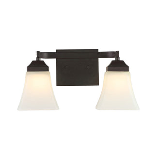 Wetherell Iron/Glass Modern Cottage LED Vanity Light