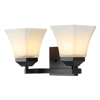 Wetherell Iron/Glass Modern Cottage LED Vanity Light