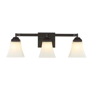 Wetherell Iron/Glass Modern Cottage LED Vanity Light