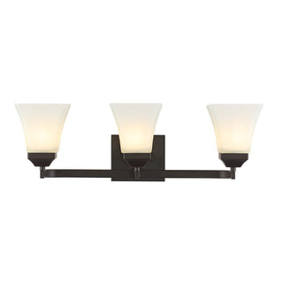 Wetherell Iron/Glass Modern Cottage LED Vanity Light