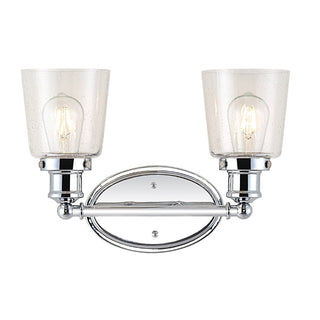 Linko Iron/Seeded Glass Classic Cottage LED Vanity Light