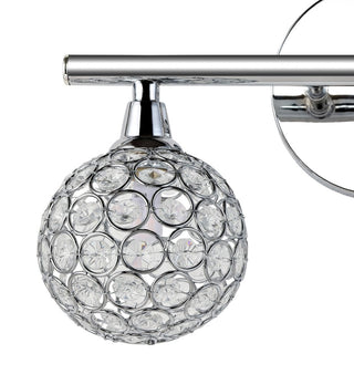 Angelo Iron/Glass Contemporary Glam LED Vanity Light