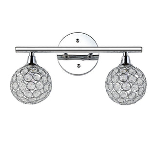 Angelo Iron/Glass Contemporary Glam LED Vanity Light