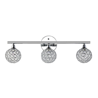 Angelo Iron/Glass Contemporary Glam LED Vanity Light