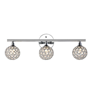 Angelo Iron/Glass Contemporary Glam LED Vanity Light