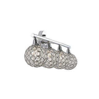 Angelo Iron/Glass Contemporary Glam LED Vanity Light