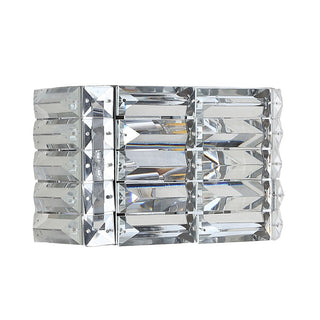 Boseophone Iron/Crystal Glam Modern LED Vanity Light