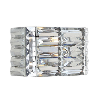 Boseophone Iron/Crystal Glam Modern LED Vanity Light