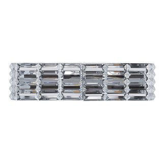 Boseophone Iron/Crystal Glam Modern LED Vanity Light