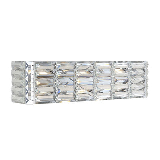 Boseophone Iron/Crystal Glam Modern LED Vanity Light