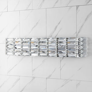 Boseophone Iron/Crystal Glam Modern LED Vanity Light