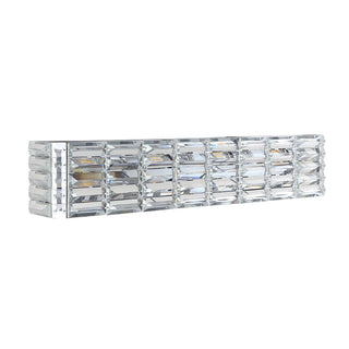 Boseophone Iron/Crystal Glam Modern LED Vanity Light