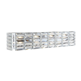 Boseophone Iron/Crystal Glam Modern LED Vanity Light