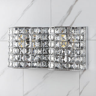 Lowe Deco Metal/Crystal Classic Glam LED Vanity Light