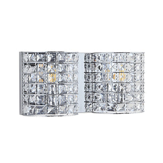 Lowe Deco Metal/Crystal Classic Glam LED Vanity Light