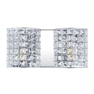 Lowe Deco Metal/Crystal Classic Glam LED Vanity Light