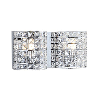 Lowe Deco Metal/Crystal Classic Glam LED Vanity Light