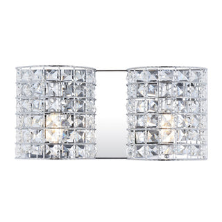 Lowe Deco Metal/Crystal Classic Glam LED Vanity Light