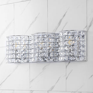 Lowe Deco Metal/Crystal Classic Glam LED Vanity Light