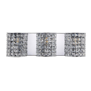 Lowe Deco Metal/Crystal Classic Glam LED Vanity Light