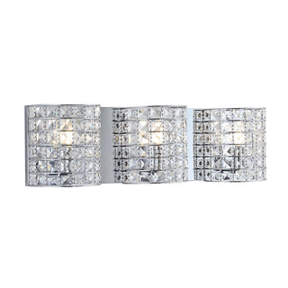 Lowe Deco Metal/Crystal Classic Glam LED Vanity Light