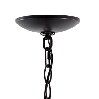 Thomas 12" Industrial Farmhouse Iron/Glass LED Pendant