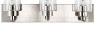 Margaret Seeded Glass/Iron Modern Contemporary LED Vanity Light