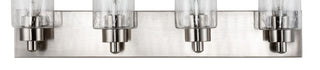 Margaret Seeded Glass/Iron Modern Contemporary LED Vanity Light