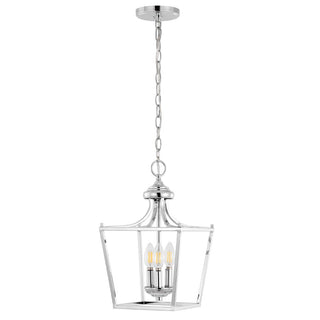 Tiffany 10" Iron Classic Midcentury Pendant Lantern