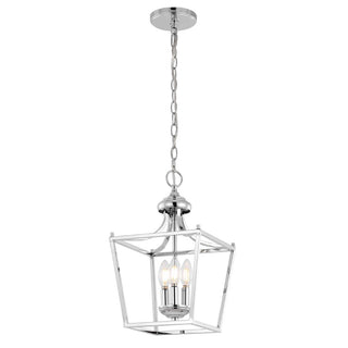 Tiffany 10" Iron Classic Midcentury Pendant Lantern