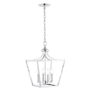 Tiffany 10" Iron Classic Midcentury Pendant Lantern