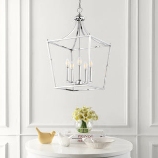 Tiffany 10" Iron Classic Midcentury Pendant Lantern