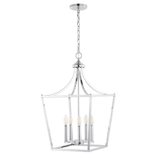 Tiffany 10" Iron Classic Midcentury Pendant Lantern