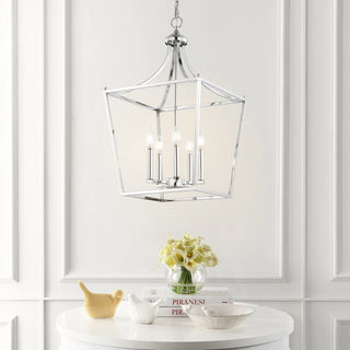 Tiffany 10" Iron Classic Midcentury Pendant Lantern