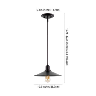 Mccarthy 34.25" Metal Farmhouse Industrial LED Pendant