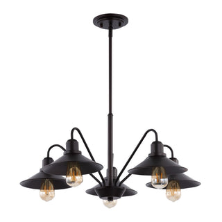 Mccarthy 34.25" Metal Farmhouse Industrial LED Pendant