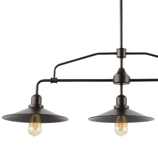 Mccarthy 34.25" Metal Farmhouse Industrial LED Pendant