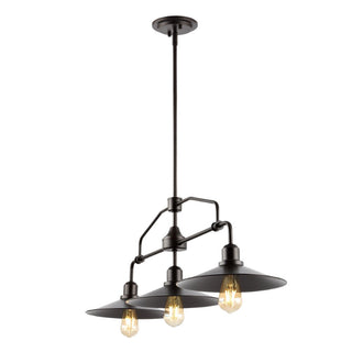 Mccarthy 34.25" Metal Farmhouse Industrial LED Pendant