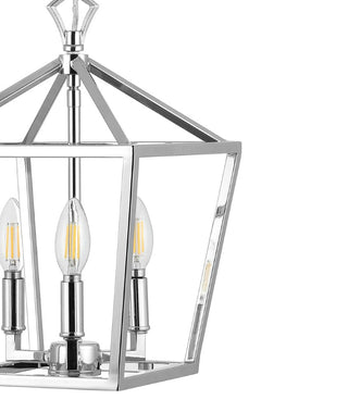 Iris 10" Iron Classic Modern Lantern LED Pendant