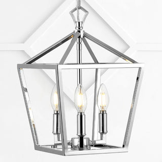 Iris 10" Iron Classic Modern Lantern LED Pendant