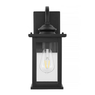 Alma 5.9" Iron/Glass Traditional Modern Lantern LED Outdoor Lantern