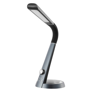 Burton 19" Aluminum Contemporary Minimalist Adjustable Head Dimmable USB Charging LED Task Lamp