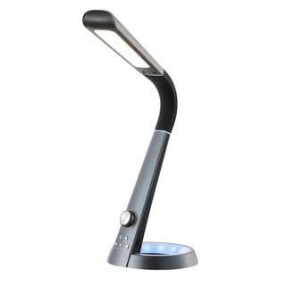 Burton 19" Aluminum Contemporary Minimalist Adjustable Head Dimmable USB Charging LED Task Lamp