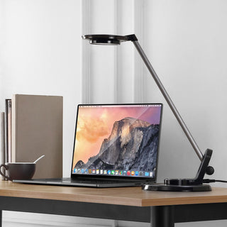 Pena 18.5" Aluminum Contemporary Minimalist Adjustable Dimmable USB Charging LED Task Lamp