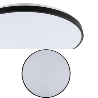 aiwen 21.25" Modern Minimalist Iron Circle Integrated LED Flush Mount