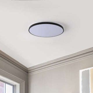 aiwen 21.25" Modern Minimalist Iron Circle Integrated LED Flush Mount