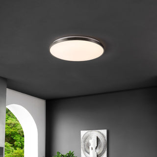 aiwen 21.25" Modern Minimalist Iron Circle Integrated LED Flush Mount